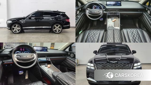 Genesis GV80 2020 Черный из Кореи
