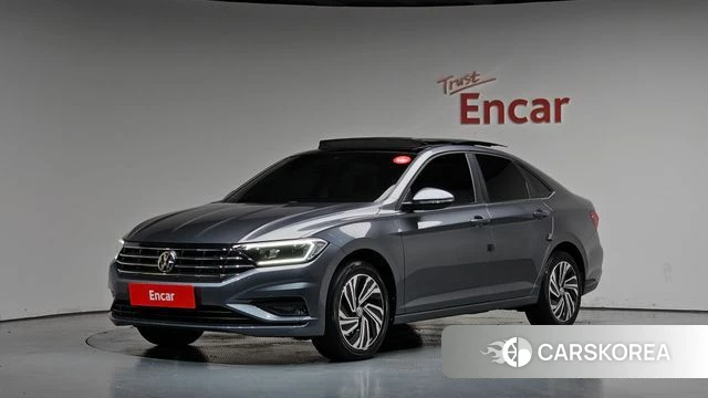 Volkswagen 7th Generation of Jetta 2021 Серый из Кореи