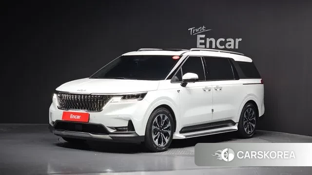 Kia Carnival 4th generation 2021 Белый из Кореи