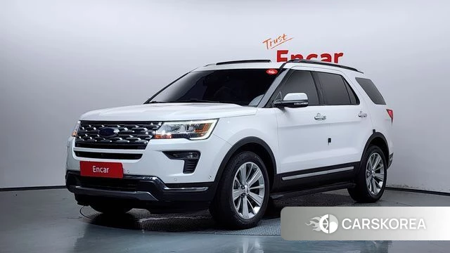 Ford Explorer 2019 Белый из Кореи