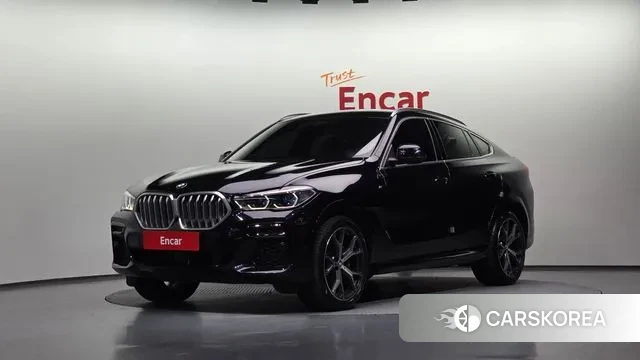 BMW X6 (G06) 2022 Черный из Кореи