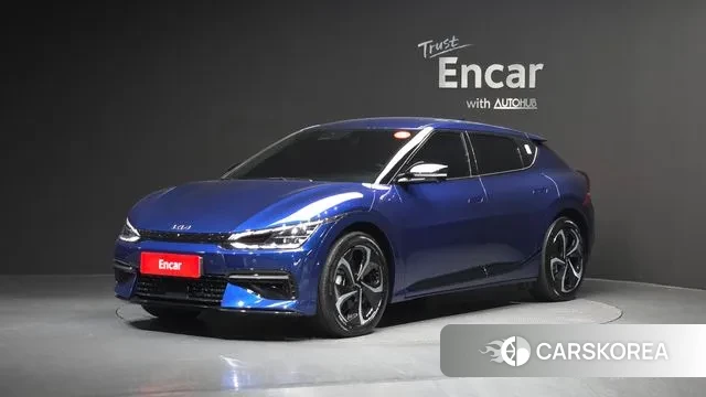 Kia EV6 2021 Синий из Кореи