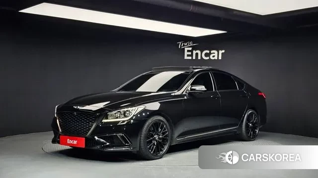 Genesis G80 2018 Черный из Кореи