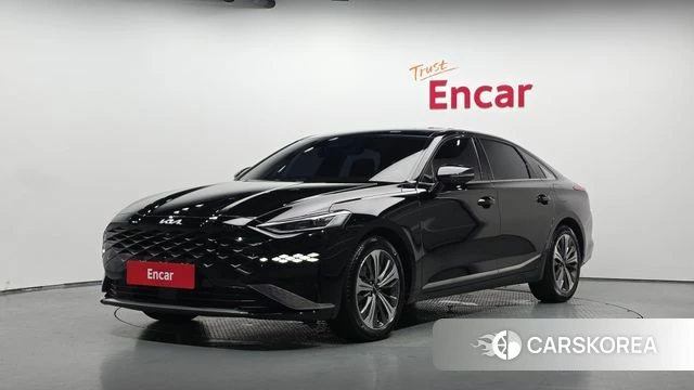 Kia K8 Hybrid 2021 Черный из Кореи
