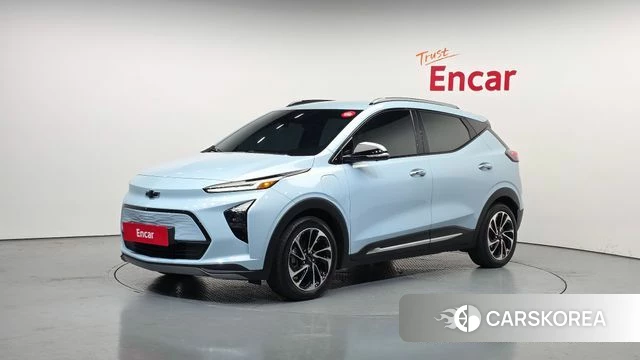 Chevrolet (GM Daewoo) Bolt EUV 2023 Небесно-голубой из Кореи