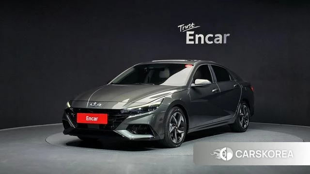 Hyundai Avante (CN7) 2020 Серый из Кореи