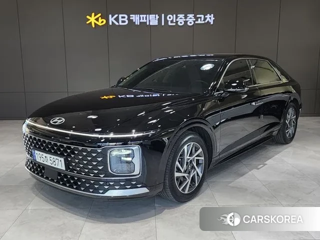 Hyundai Grandeur (GN7) 2024 Черный из Кореи