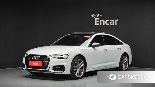 Audi A6 (C8) 2019 Белый из Кореи