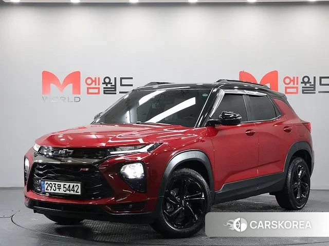 Chevrolet (GM Daewoo) Trailblazer 2021 Красный из Кореи