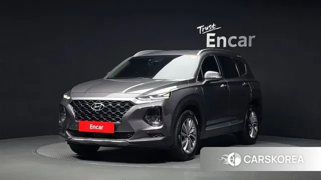 Hyundai Santa Fe TM 2020 Серый из Кореи