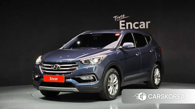 Hyundai Santa Fe The Prime 2018 Синий из Кореи