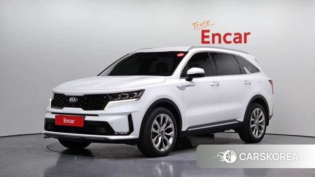 Kia Sorento 4th Generation 2021 Белый из Кореи