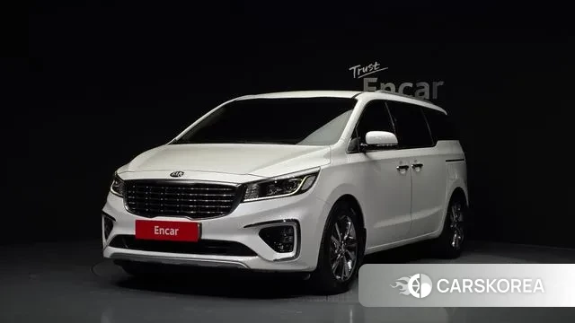 Kia The New Carnival 2019 Белый из Кореи