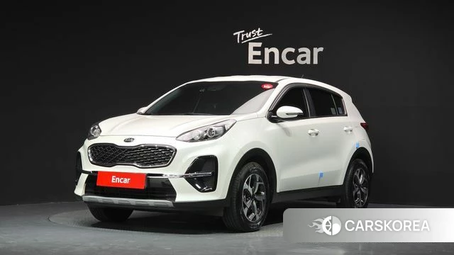 Kia Sportage The Bold 2021 Белый из Кореи