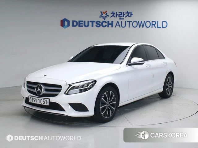 Mercedes-Benz C-Class W205 2020 Белый из Кореи