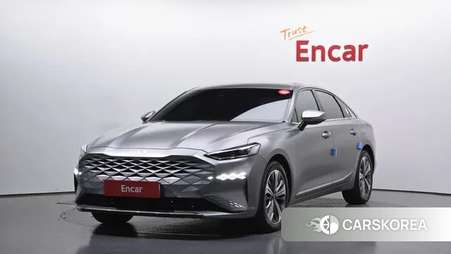 Kia K8 Hybrid 2023 Серебристо-серый из Кореи