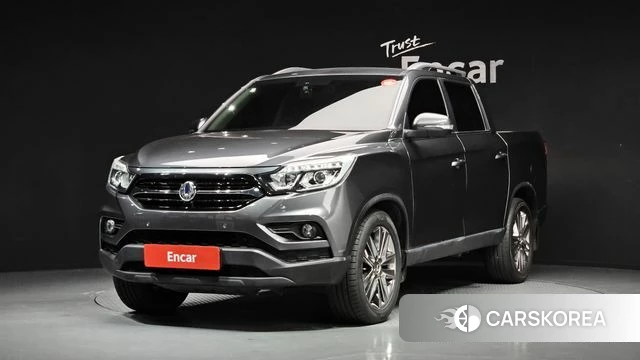 Ssangyong Rexton Sports 2018 Серый из Кореи