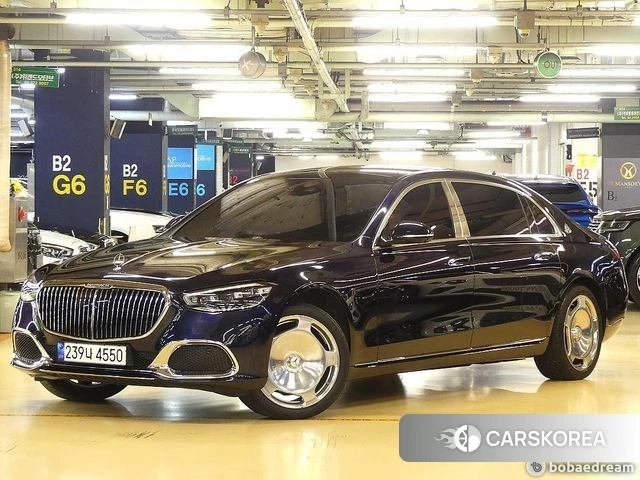 Mercedes-Benz S-Class W223 2023 Синий из Кореи
