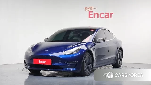 Tesla Model 3 2020 Синий из Кореи