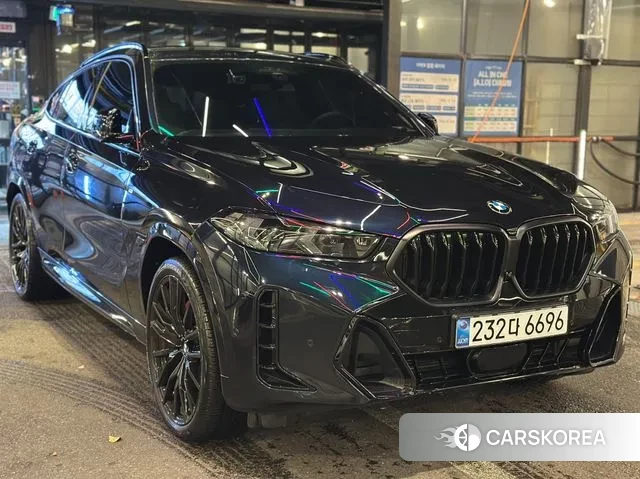 BMW X6 (G06) 2025 Черный из Кореи