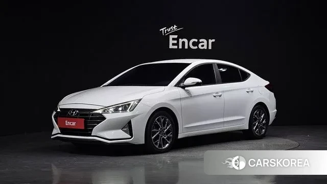 Hyundai The New Avante AD 2019 Белый из Кореи
