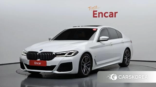 BMW 5 Series (G30) 2021 Белый из Кореи