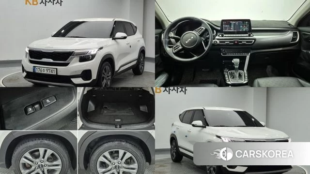 Kia Seltos 2022 Белый из Кореи