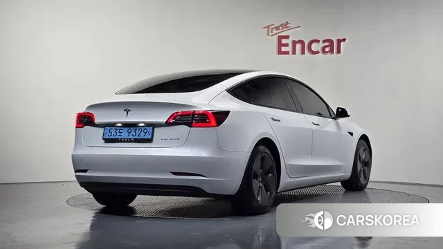 Tesla Model 3 2021 Белый из Кореи