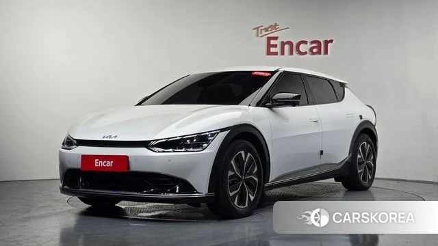 Kia EV6 2023 Белый из Кореи