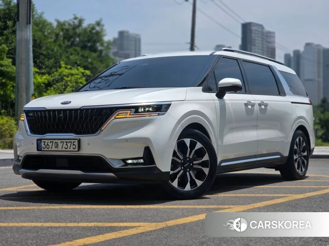 Kia Carnival 4th generation 2021 Белый из Кореи