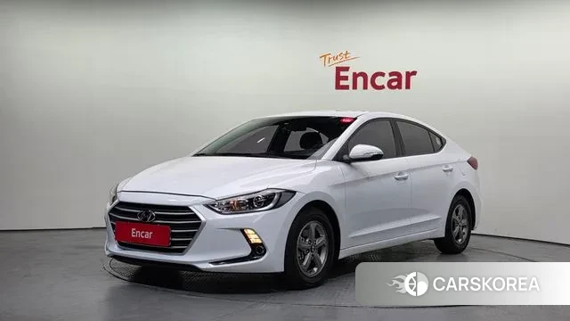 Hyundai Avante AD 2018 Белый из Кореи