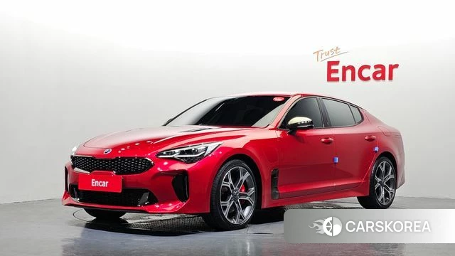 Kia Stinger 2018 Красный из Кореи