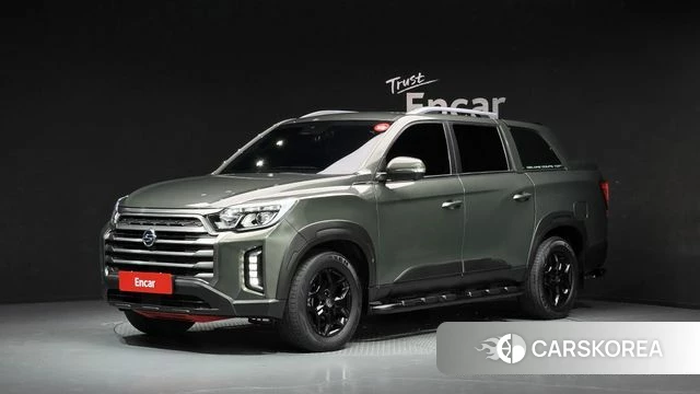 Ssangyong The New Rexton Sport 2022 Светло-зеленый из Кореи