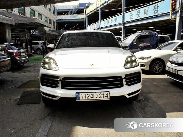 Porsche Cayenne (PO536) 2021 Белый из Кореи