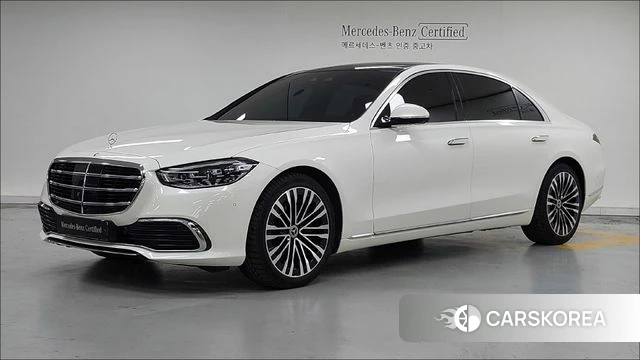 Mercedes-Benz S-Class W223 2022 Белый из Кореи