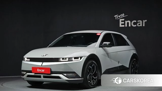 Hyundai Ionic 5 2021 Серебряный из Кореи