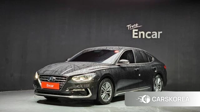 Hyundai Grandeur IG 2019 Черный из Кореи