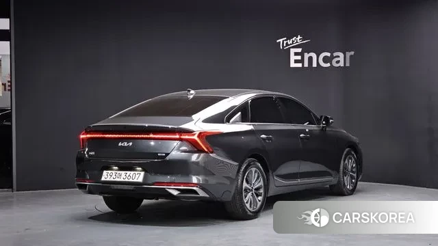 Kia K8 Hybrid 2022 Серый из Кореи