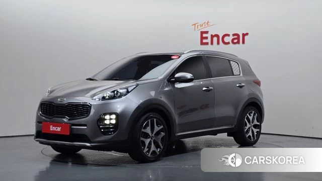 Kia Sportage 4th Generation 2018 Серый из Кореи