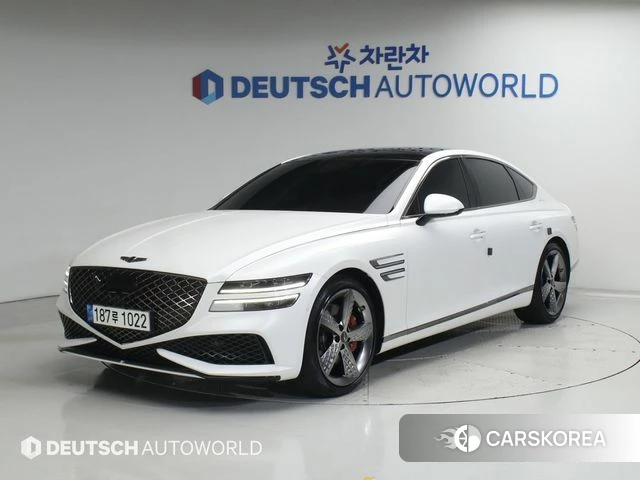 Genesis G80 (RG3) 2022 Белый из Кореи