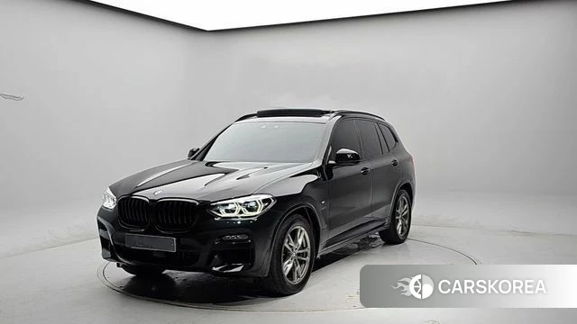 BMW X3 (G01) 2021 Черный из Кореи