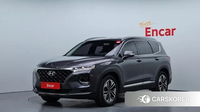 Hyundai Santa Fe TM 2018 Серый из Кореи