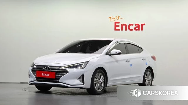 Hyundai The New Avante AD 2018 Белый из Кореи
