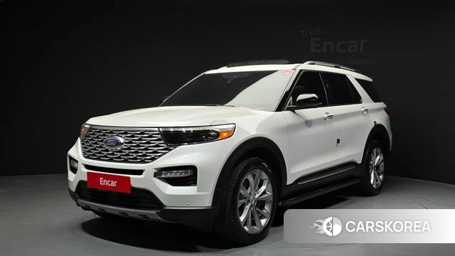 Ford Explorer 6th Generation 2021 Белый из Кореи