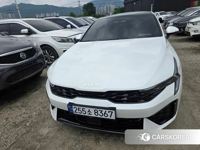 Kia The New K5 3rd generation 2024 Белый из Кореи