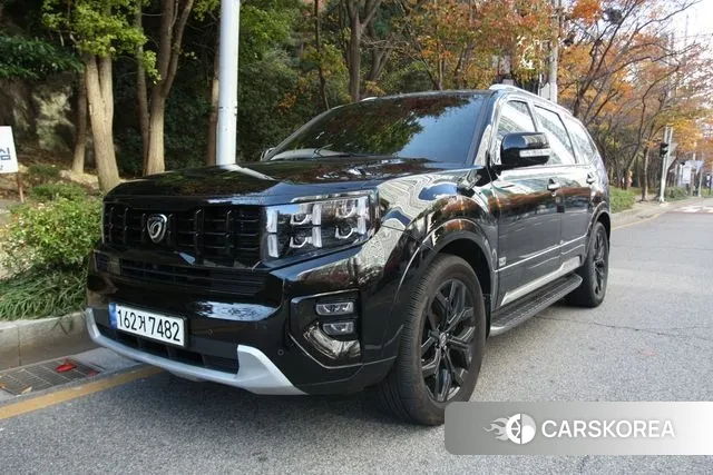 Kia Mohave Master 2021 Черный из Кореи