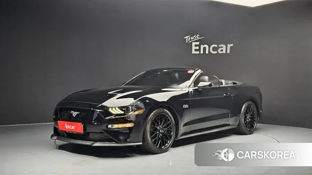 Ford Mustang 2022 Черный из Кореи