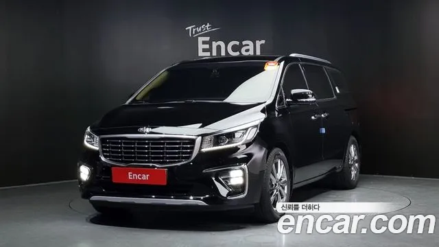 Kia The New Carnival 2020 Черный из Кореи