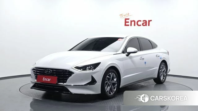 Hyundai Sonata (DN8) 2019 Белый из Кореи