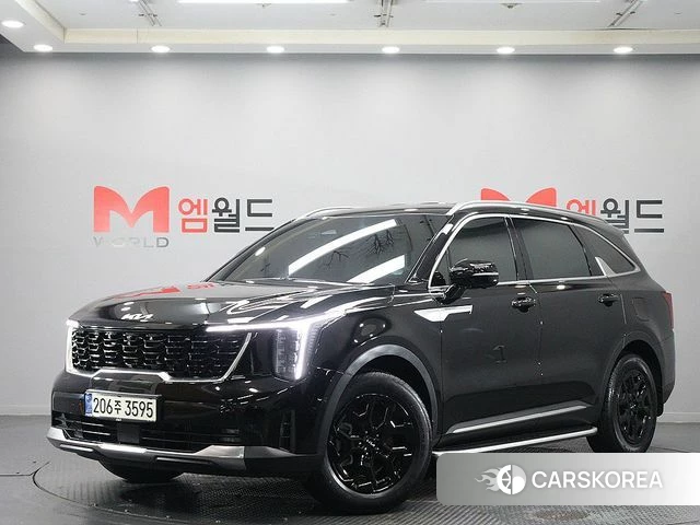Kia The New Sorento 4th Generation 2024 Черный из Кореи
